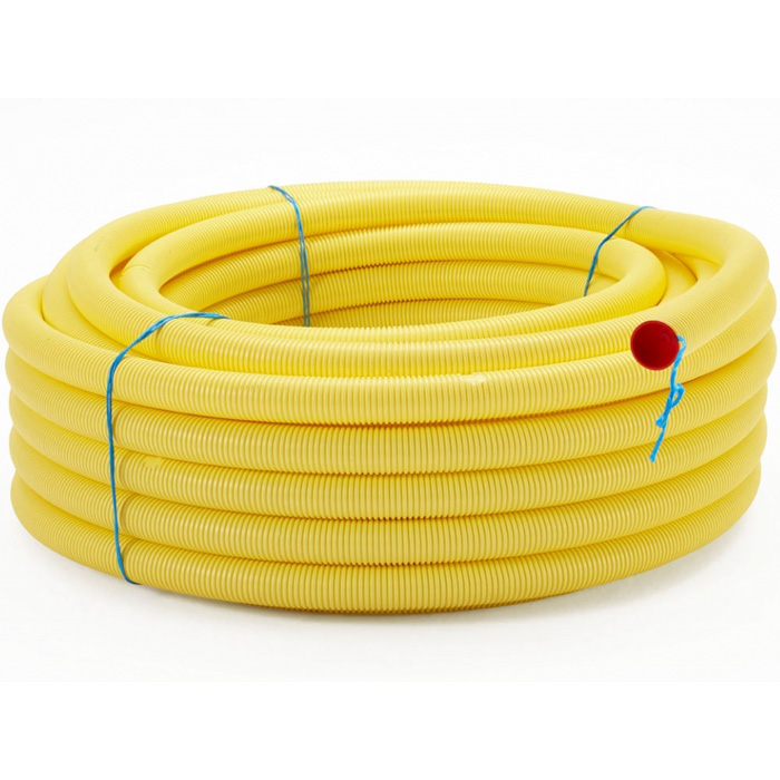 Installationsrör TEL B 50mmx50m Gul - Kabelkanaler - 6430050413231 - 1