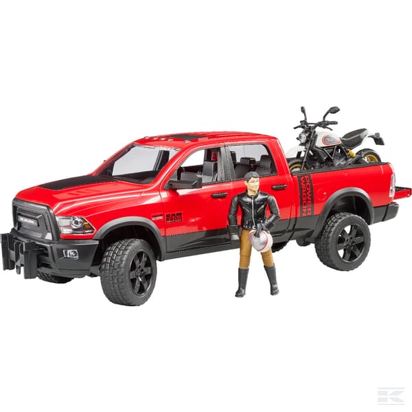 Bruder RAM 2500 och Ducati Leksaker - Leksaksbilar och Tillbehör - 4001702025021 - 1