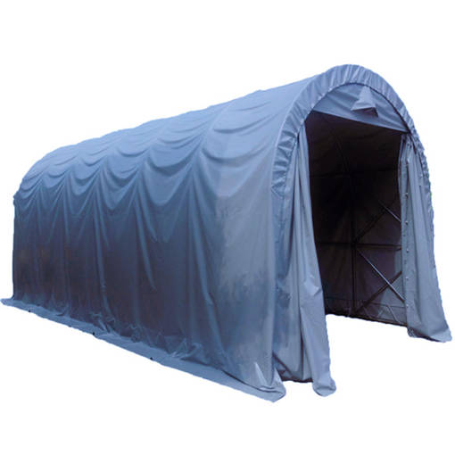 Kaaritalli Prohall 4x10m PVC 500g Harmaa - Pressutallit ja Katokset - 6438014247731 - 1