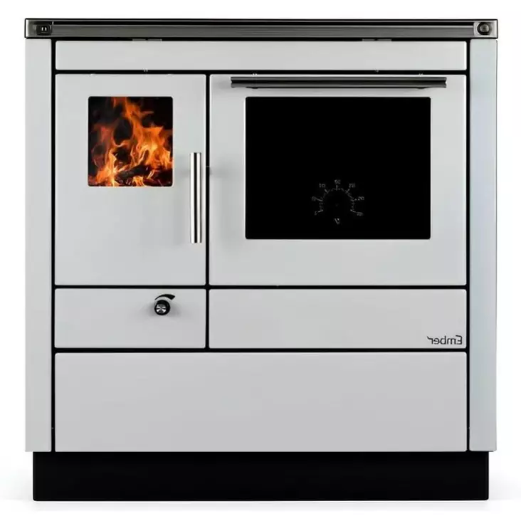 Ember A1-80 Puuhella, Keraaminen Levy - Puuliedet ja Puuhellat - 18209051 - 1