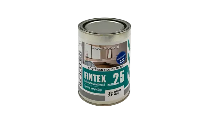 Fintex KSM25 Pintamaali 0,9L - Sisustusmaalit - 6417529502511 - 1