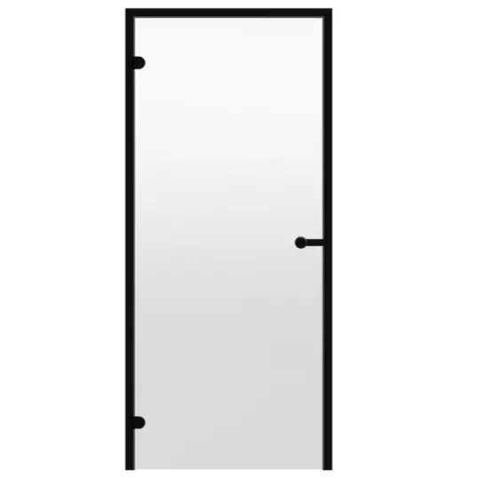 Harvia Saunanovi Black Line Kirkas Lasi - Saunan Ovet - 6417659028431 - 1