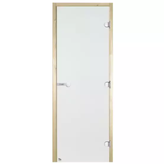 Harvia Saunanovi Kirkas Lasi, Mäntykarmi - Saunan Ovet - 6417659011211 - 1