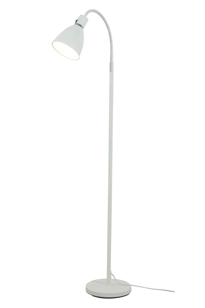 Idre Lattiavalaisin, Valkoinen - Golvarmaturer - 7041661271821 - 1