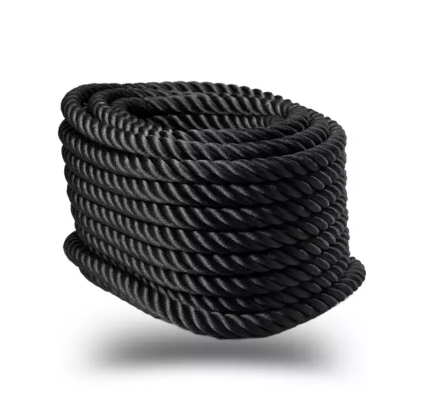 Keinohamppukieppi musta 36mm x 40m - Kaideköydet ja Tarvikkeet - 6408586890611 - 1
