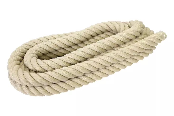 Keinohamppu naturell 36mm x 6m - Kaideköydet ja Tarvikkeet - 6408586890741 - 1