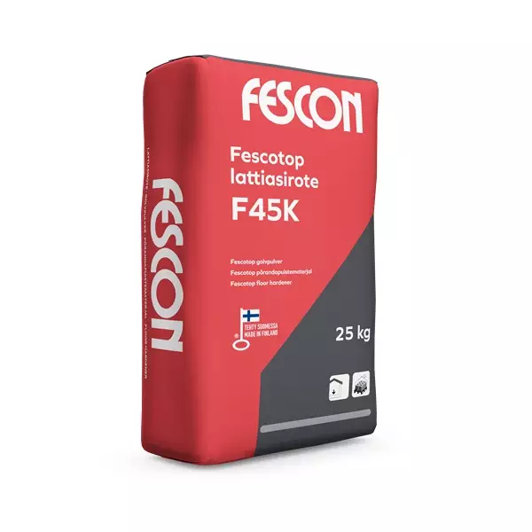 Lattiasirote Fescon Fescotop F45K 25kg - Pinnoitteet - 6416841770011 - 2