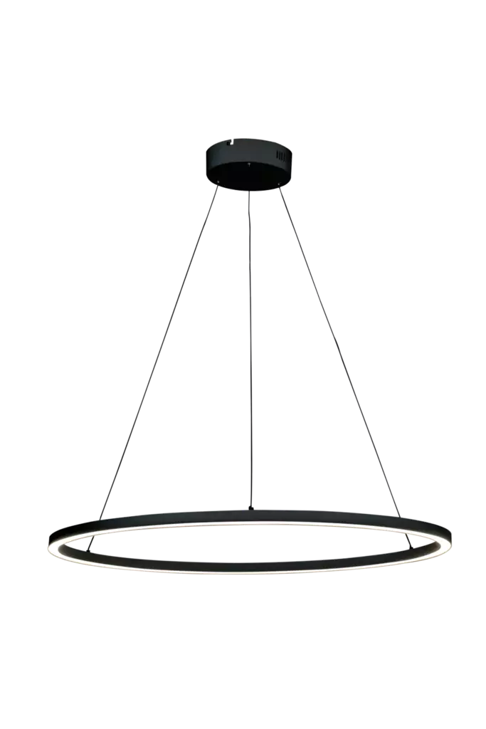 Oda Kattovalaisin, Pyöreä, 76cm, Musta - Takarmaturer - 7041661280991 - 1