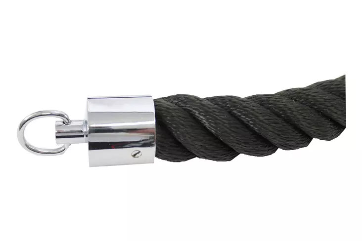 Päätytulppa + rengas Ø 38 mm kromattu - Kaideköydet ja Tarvikkeet - 6408586890581 - 1