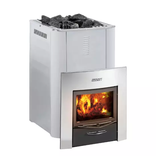 Vedkamin Harvia 36 Duo Steel - Vedaggregat - 6417659036641 - 1