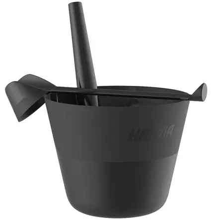 Harvia Click Stäva och Skopa -set, Svart - Bastustävor och skopor - 6417659025522 - 1