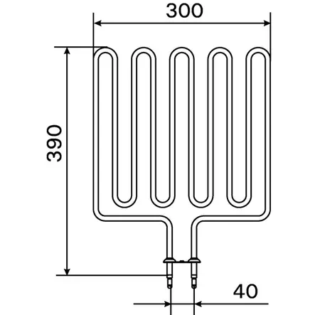 Harvia Vastus ZSK-710 Sähkökiukaisiin - Sähkökiukaan Varaosat - 6410082609932 - 1