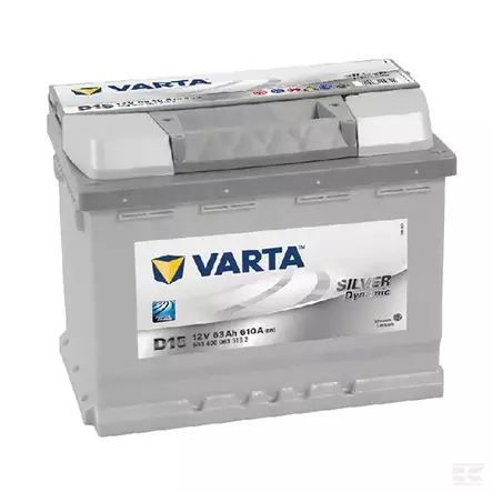 Käynnistysakku Varta 12V 63Ah 610A - Auton Akut ja Ajoneuvoakut - 5634000613162 - 1