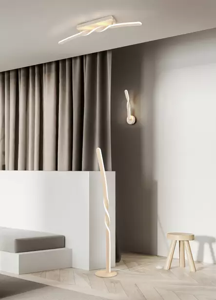 Ginko Led Vägglampa - Väggarmaturer - 4017807642452 - 2