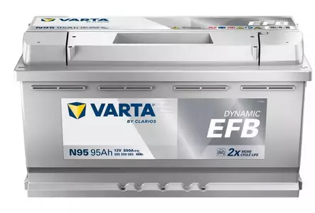 Käynnistysakku Varta 12V 95Ah 850A - Auton Akut ja Ajoneuvoakut - 4016987167342 - 1