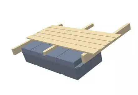 Ponton Till Flytbrygga Roto Maksi 200L - Bryggpontoner och -trappor - 6430039250642 - 2