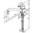Damixa Pine Keittiöhana Kromattu - Keittiöhanat - 5708516814672 - 2
