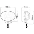 Työvalo LED 65 W, 5200lm, ovaali, Kramp - Arbetsbelysning, brännare för traktorer förmånligt från Lakkapää - LA10432 - 4