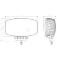 LED Fjärrlyktor 100W - Arbetsbelysning, brännare för traktorer förmånligt från Lakkapää - LA80042 - 4