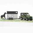 Land Rover med Hästtransportvagn - Leksaksbilar och Tillbehör - 4001702025922 - 2