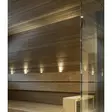 Bastuarmatur 1x3W Aluminium 4000K - LED-lampsatser - 6430025684802 - 2