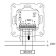 Yhdistelmätermostaatti Opal Ecoeasy 16 - Golvvärmekablar och termostater - 6438056309862 - 3