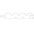 Fingerpanel 15x95x2380 SJ EM PP - Träpaneler - 6418227013132 - 4