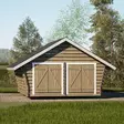 Hirsilato R20 Rakomalli Pihavarasto 20m2 - Hirsiladot ja Pihaladot - 41005012 - 2