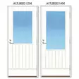 Balkongdörr Aulikki 12M Höger 9X21 - Balkongdörrar - 110160232 - 3