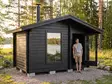 Pihasauna Pallas 11m2, 42 mm Hirsisauna - Tynnyrisaunat ja Hirsisaunat - 4100503012 - 1