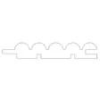 Sormipaneeli 15x95x2400 5kpl/pkt - Saunapaneelit ja -lauteet - 6418227002952 - 8