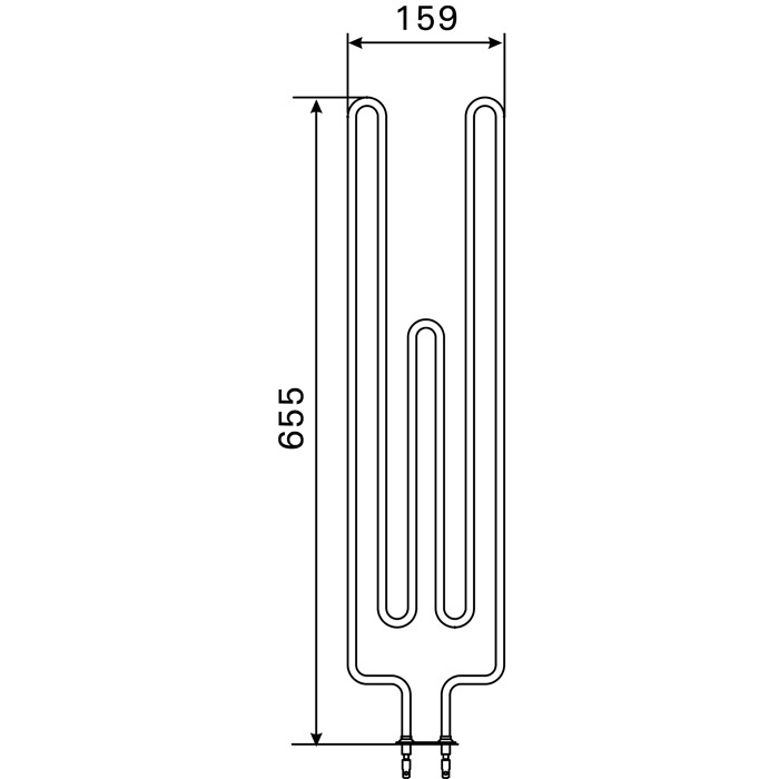 Harvia Vastus ZRH-720 Sähkökiukaisiin - Sähkökiukaan Varaosat - 18205112 - 1