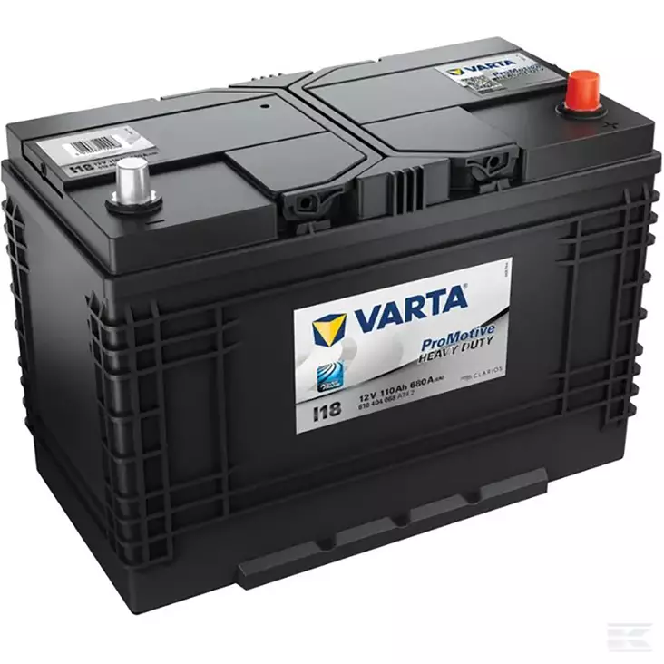 Käynnistysakku Varta 12V 110Ah 680A - Auton Akut ja Ajoneuvoakut - 610404068A742 - 1