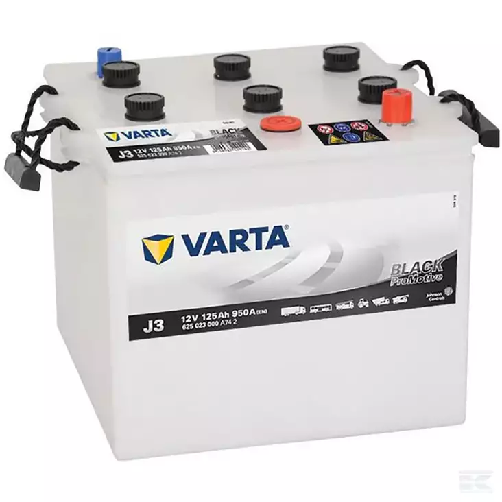 Akku 12V 125Ah 950A VARTA - Bilbatterier och Fordonsbatterier - 625023000A742 - 1