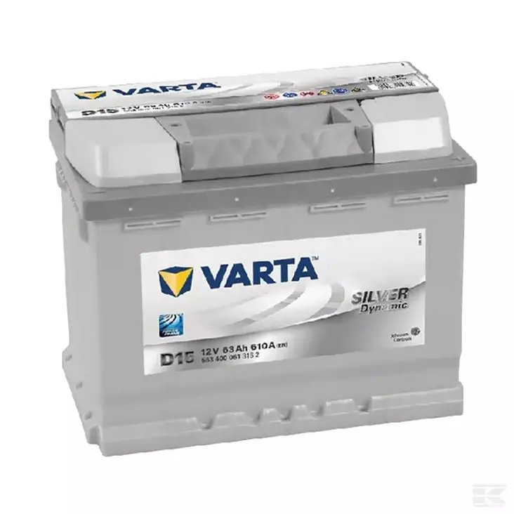 Käynnistysakku Varta 12V 63Ah 610A - Auton Akut ja Ajoneuvoakut - 5634000613162 - 1