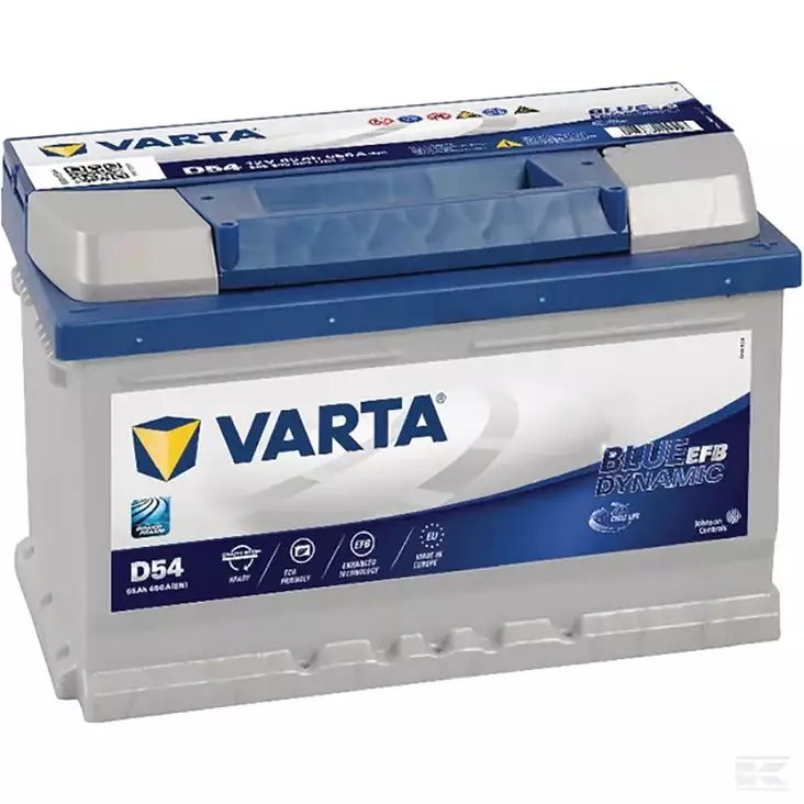 Käynnistysakku Varta 12V 65Ah 650A - Auton Akut ja Ajoneuvoakut - 565500065D842 - 1