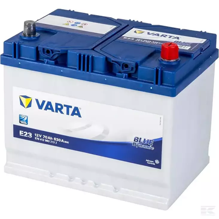 Käynnistysakku Varta 12V 70Ah 630A - Auton Akut ja Ajoneuvoakut - 5704120633132 - 1