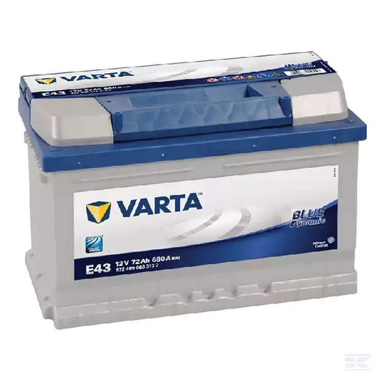 Akku 12V 72Ah 680A VARTA - Bilbatterier och Fordonsbatterier - 5724090683132 - 1