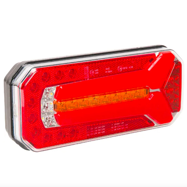 LED-Takavalo 12-24V 236x104x61,5mm - Työvalot ja Polttimot - LA40052 - 1