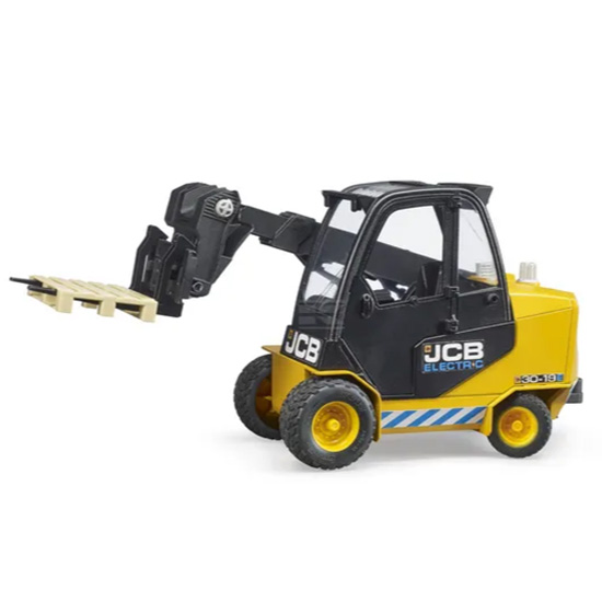 JCB Teletruck med pall Bruder 1:16 - Övriga Leksaksarbetsmaskiner och Tillbehör - U02512 - 1