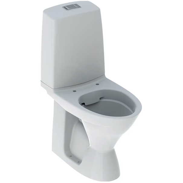 WC-Stol Ido Glow 62, Vit Hög - WC-stolar och -lock - 6416129388242 - 1