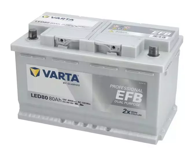 Käynnistysakku Varta 12V 80Ah 800A - Auton Akut ja Ajoneuvoakut - 4016987167052 - 1
