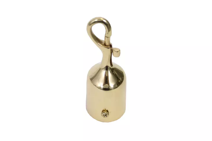 Päätytulppa haalla Ø 38 mm messinki - Kaideköydet ja Tarvikkeet - 6408586890512 - 1