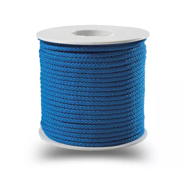 Polyesterinyöri 2mm, sininen - Narut - 6408586501722 - 1