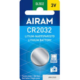 CR2032  VARTA Knappcellsbatteri, Litium, CR2032, 3V, 230mAh