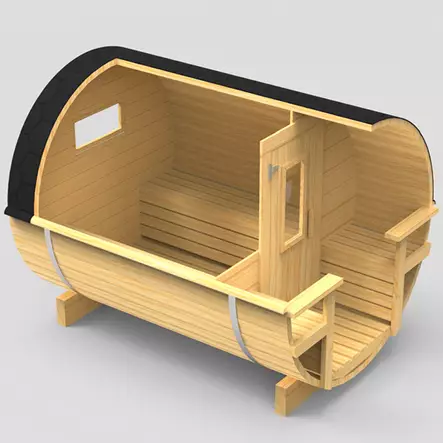 Bastutunna 30 Med Terass 40mm Stock - Timmerbastun - 11025043 - 2