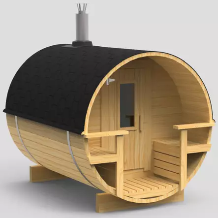 Bastutunna 30 Med Terass 40mm Stock - Timmerbastun - 11025043 - 1