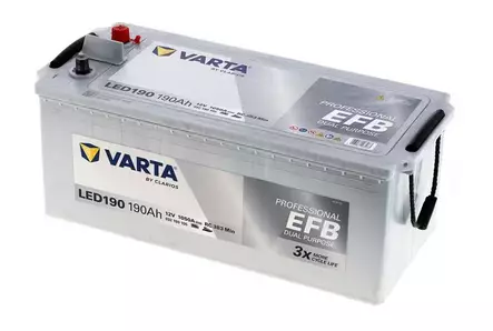 Käynnistysakku Varta 12V 190Ah 1050A - Auton Akut ja Ajoneuvoakut - 4016987167083 - 1
