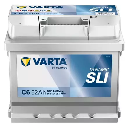 Käynnistysakku Varta 12V 52Ah 520A - Auton Akut ja Ajoneuvoakut - 4016987167373 - 1