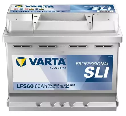 Käynnistysakku Varta 12V 60Ah 540A - Auton Akut ja Ajoneuvoakut - 4016987167113 - 1